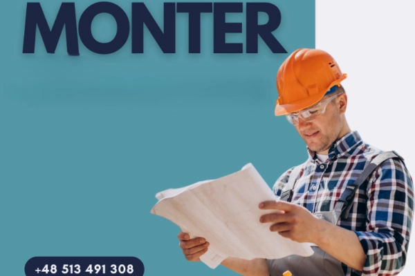 Monter - konstrukcje stalowe / heftowanie