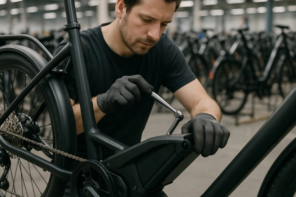 Pracownik produkcji - montaż rowerów elektrycznych