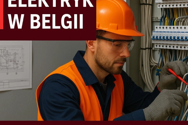 Elektryk - praca w Belgii