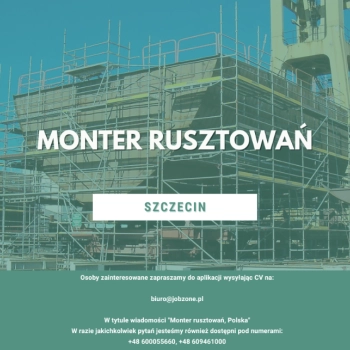 MONTER RUSZTOWAŃ