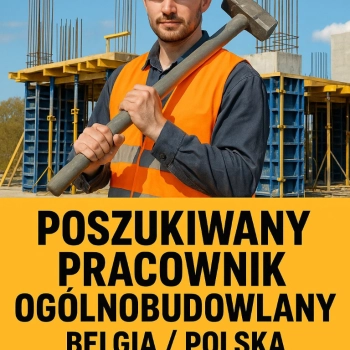 Pracownik Ogólnobudowlany - Belgia / Mysłakowice