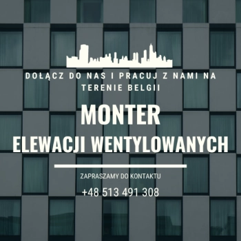 Monter konstrukcji drewnianych / elewacji